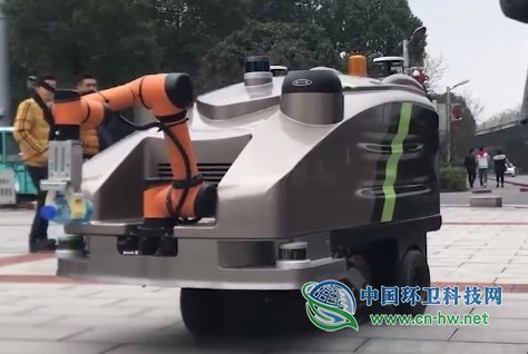 5G來了！中聯(lián)環(huán)境環(huán)衛(wèi)智慧機器人作業(yè)集群落地長沙